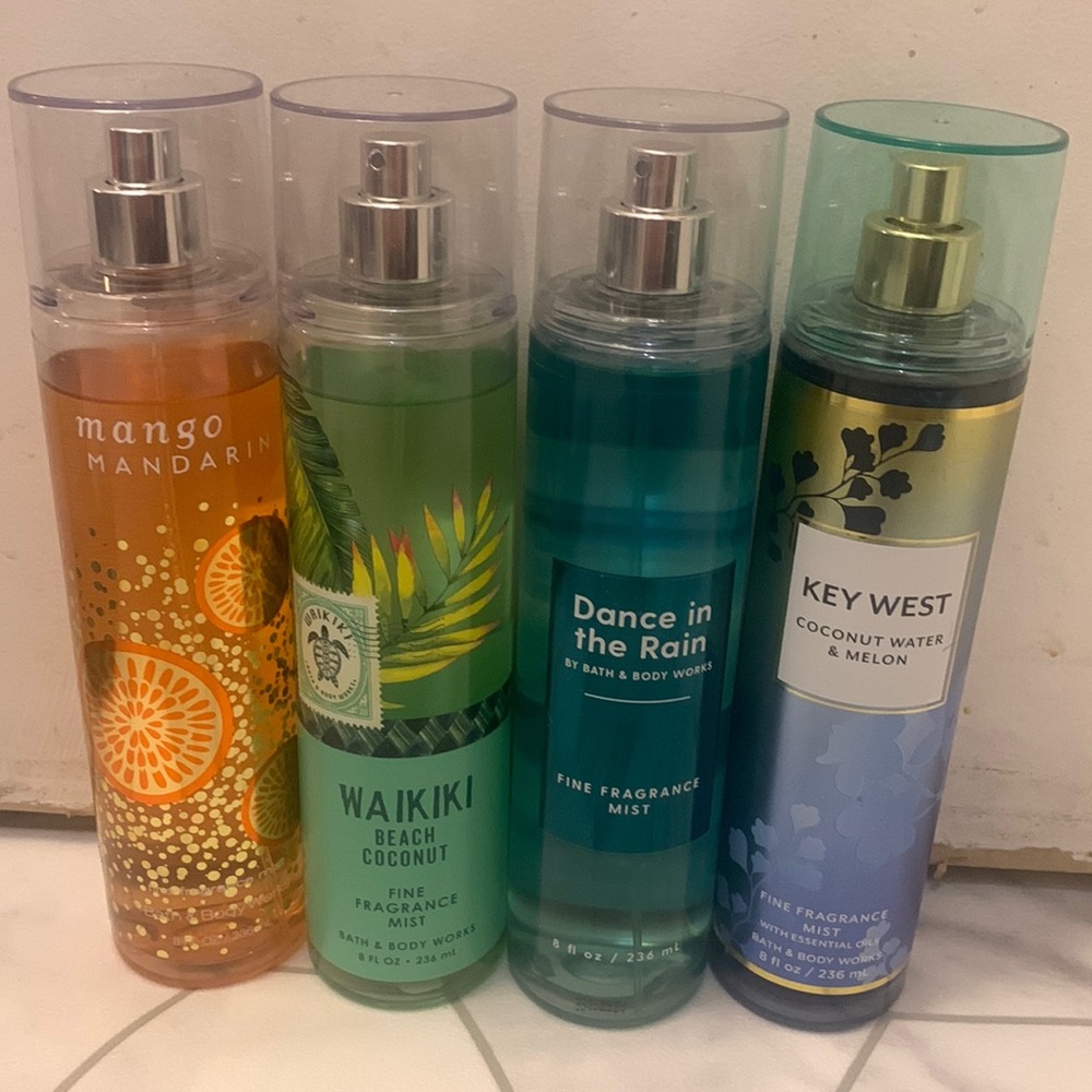 Bath and Body works sprays 2 for 15
